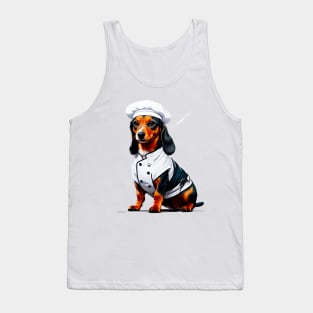 Sous Wiener: The Adorable Assistant Chef Tank Top